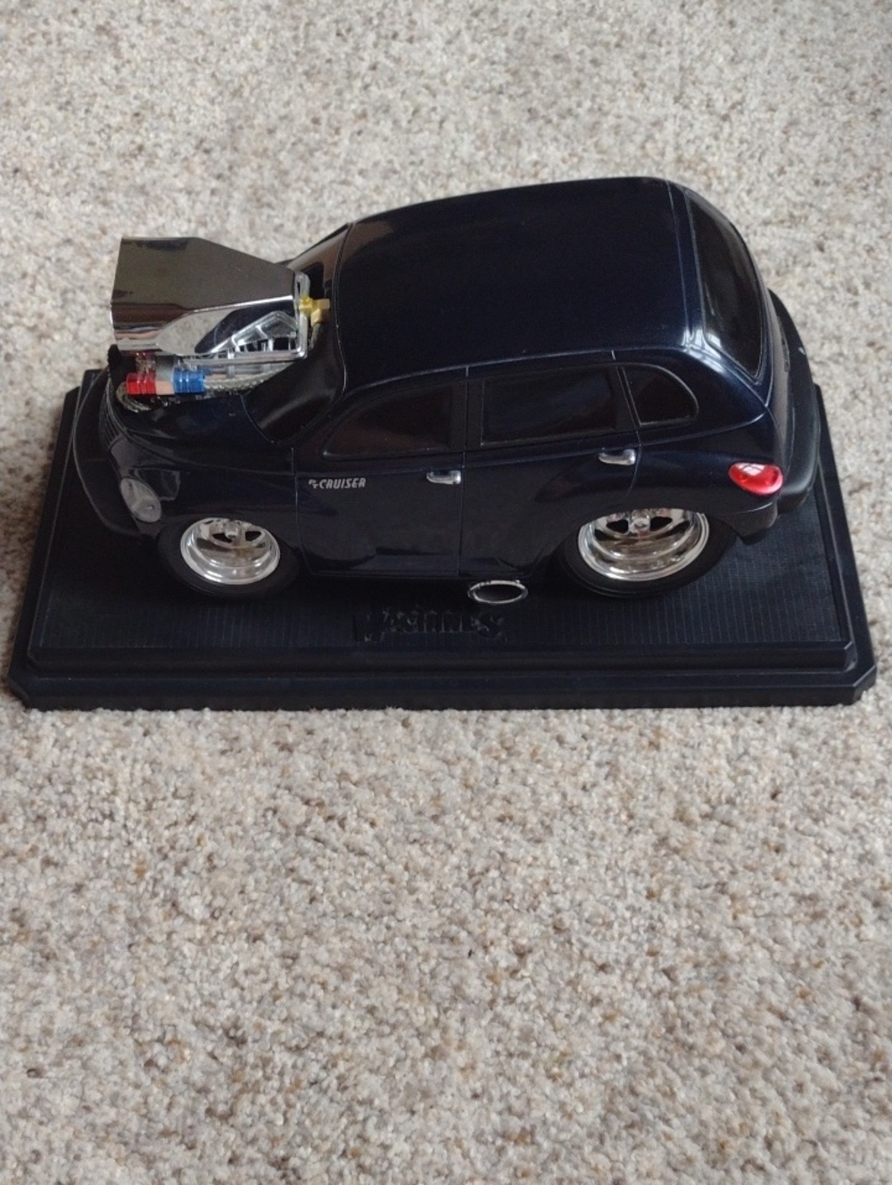 Classic Black Car Model